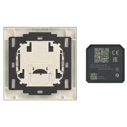 Merten MEG501120 Connected Lösung zum Schalten,Quick Home Connect Funklösung, Raumlösung,Schaltaktor und Funktaster in System M