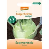 Bingenheimer Saatgut Kohlrabi Weiß Superschmelz