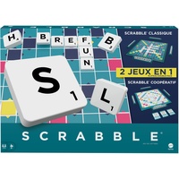 Mattel Games Scrabble Zwei in Eins, Version: Französisch, HWD44