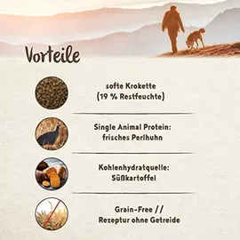 Bosch Tiernahrung HPC Soft Mini Perlhuhn & Süßkartoffel 2,5 kg