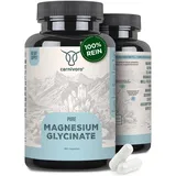 Carnivoro Magnesium Glycinat - Reines Magnesiumbisglycinat - 180 Kapseln - 300mg elementares Magnesium pro Tagesdosis - Laborgeprüft, hochdosiert