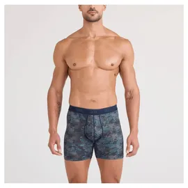SAXX Quest Quick-Dry Mesh Boxershorts Blau / Schwarz XL 2er Pack