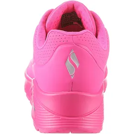 SKECHERS Uno Night Shades hot pink durabuck 38