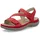 Rieker Riemchensandale Damen Rot 40