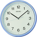 Seiko Clock Wanduhr analog hellblau QHA008L