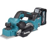 Makita Akku-Hobel 40V max. / 4,0 Ah, 2 Akkus + Ladegerät