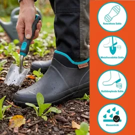 Gardena Gartenstiefel Gummistiefel Schwarz 38