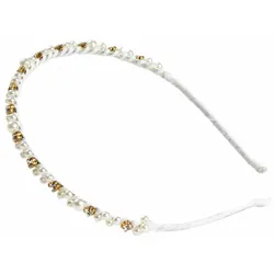 Stirnband Inca   Metall Bunt Perlen