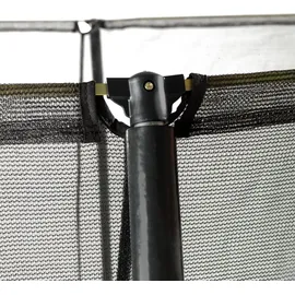 EXIT TOYS Silhouette rechteckig 214 x 305 cm inkl. Sicherheitsnetz schwarz