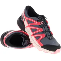 Salomon Speedcross WP Kinder Traillaufschuhe-Anthrazit-31