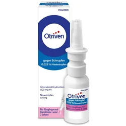 Otriven gegen Schnupfen 0,025 % Nasentropfen