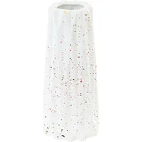 Beliani Beliani, Blumenvase Weiß,