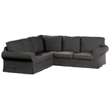 Dekoria Sofahusse Ektorp Ecksofa, Etna grau
