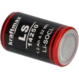 XCell 2x Lithium 3,6V Batterie LS14250 AKKUman Set (2er)