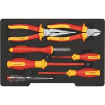 Bosch VDE Werkzeug-Set 7-tlg. rot