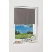 K-HOME Klemmfix-Minirollo 80 x 200 cm Verdunkelung grau