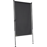 Angerer Seitenmarkise 120 x 270 cm grau Polyacryl