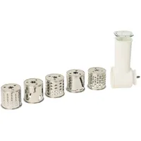 Moulinex XF990101 Zerkleinerer, Shredder 5 Trommeln, feines Reiben, grobe