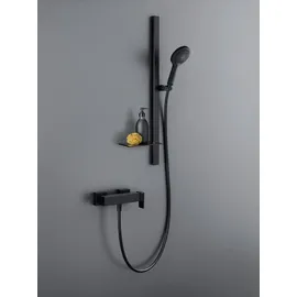 Duravit Ablage für Brausestange, 210x115x60mm, Schwarz Matt,