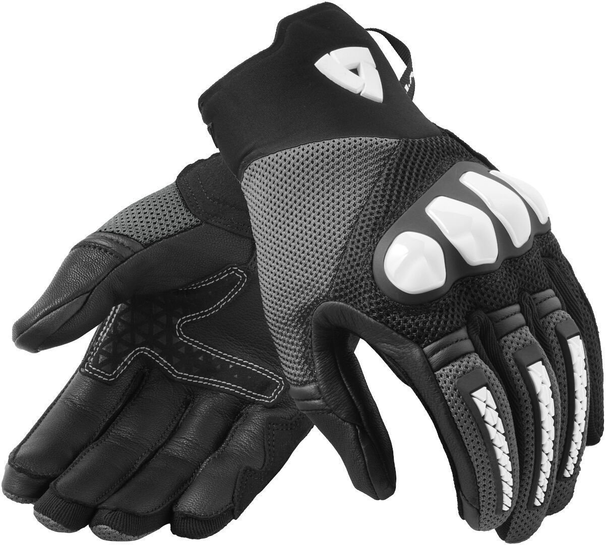 Revit Speedart Air Motorfiets handschoenen, zwart-wit, S