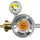 Bradas Gasdruckregler 50 mbar mit Manometer,