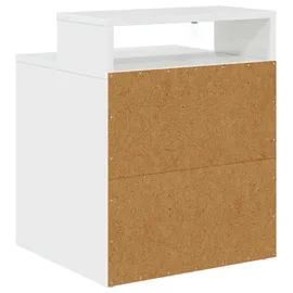vidaXL Katzenhaus Glänzend 42,5 x 40 x 53,5 cm Weiß
