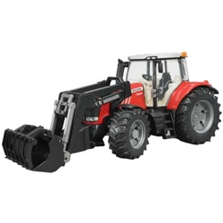 Bruder® Modellauto bruder Massey Ferguson 7624 mit Frontlader