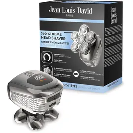 Jean-Louis David Haarrasierer JLD 360 XTREME HEAD SHAVER 6 Stücke Silber