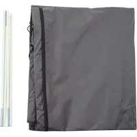 Mendler Schutzhülle 370cm für 5x5m XXL-Marktschirm HWC-D20, Abdeckhülle Cover