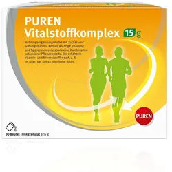 PUREN Vitalstoffkomplex Trinkgranulat – Energie für mehr Vitalität 30 St