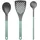 Rosti New Optima Küchenhelfer Set 3-tlg. Kochlöffel/Pfannenwender Nylon Hitzebeständig 220°C Grün