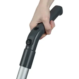 h.koenig Akku-Mopp LST70, Wischmopp, 270ml Fassungsvermögen, LED-Licht, Geräuscharm, Besen für Hartholz und Fliesen, 4 Pads,