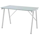 Möbilia Schreibtisch Tullia Weiß