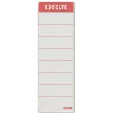 Esselte Rückenschilder 810801 Weiß 50 x 158 mm 10 Blatt