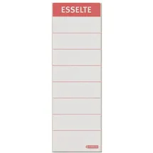 Esselte Rückenschilder 810801 Weiß 50 x 158 mm 10 Blatt