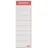Esselte Rückenschilder 810801 Weiß 50 x 158 mm 10 Blatt