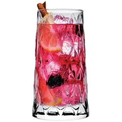 Pasabahce Leafy Longdrink 4er Set Glas 355ml 420855