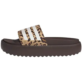 adidas Adilette Platform Shadow Brown/Cloud White/Magic Beige 43
