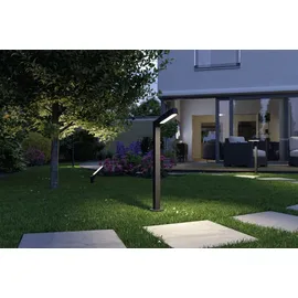 Paulmann LED Pollerleuchte Plug & Shine Ito Kunststoff, Metall 66,9 cm 1 Stk. Anthrazit
