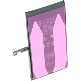 AccuCell Akku passend für Apple iPhone 15, Li-Polymer, 3,87V, 3349mAh, 12,98Wh, ohne Werkzeug