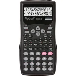 Rebell SC2040, Tasche, Wissenschaftlicher Taschenrechner, 12 Ziffern, 2 Zeilen,