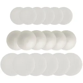 Villeroy & Boch Manufacture Rock Kombiservice 18-tlg. weiß