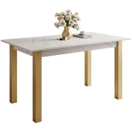 lookway Arton Gold 140 x 77 x 80 cm weiß