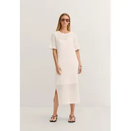 Bugatti Sommerkleid Unifarben Ecru 40