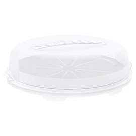 Rotho Fresh Kuchenbehälter Rund Polypropylen (PP) Transparent, Weiß