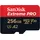 SanDisk Extreme Pro microSDXC UHS-I U3 V30 A2 256 GB + SD-Adapter