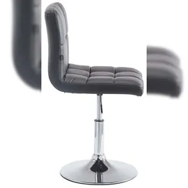 CLP 4er Set Lounger Palma V2 Kunstleder schwarz