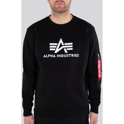 Alpha Industries 3D Logo II Pullover, schwarz, Größe M für Männer