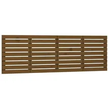 vidaXL Wand-kopfteil Honigbraun 166x3x63 Cm Massivholz Kiefer Vidaxl