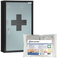 First Aid Only Verbandschrank First-Aid-Only DIN 13169 schwarz,
